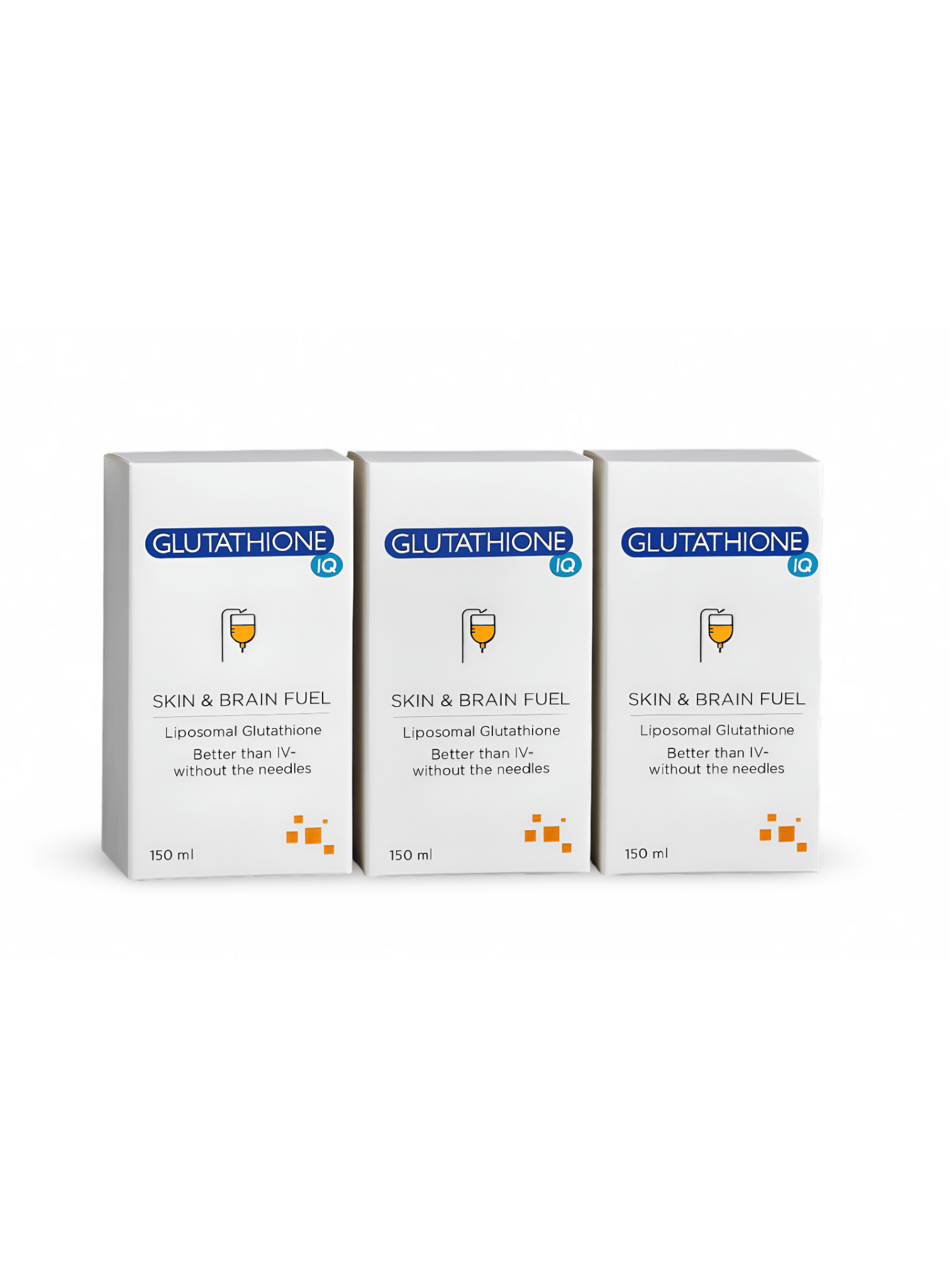 International 🇦🇪 - Glutathione IQ Triple Pack (3 x 150ml) NEW Even Better Forumlation - ZMED SKIN