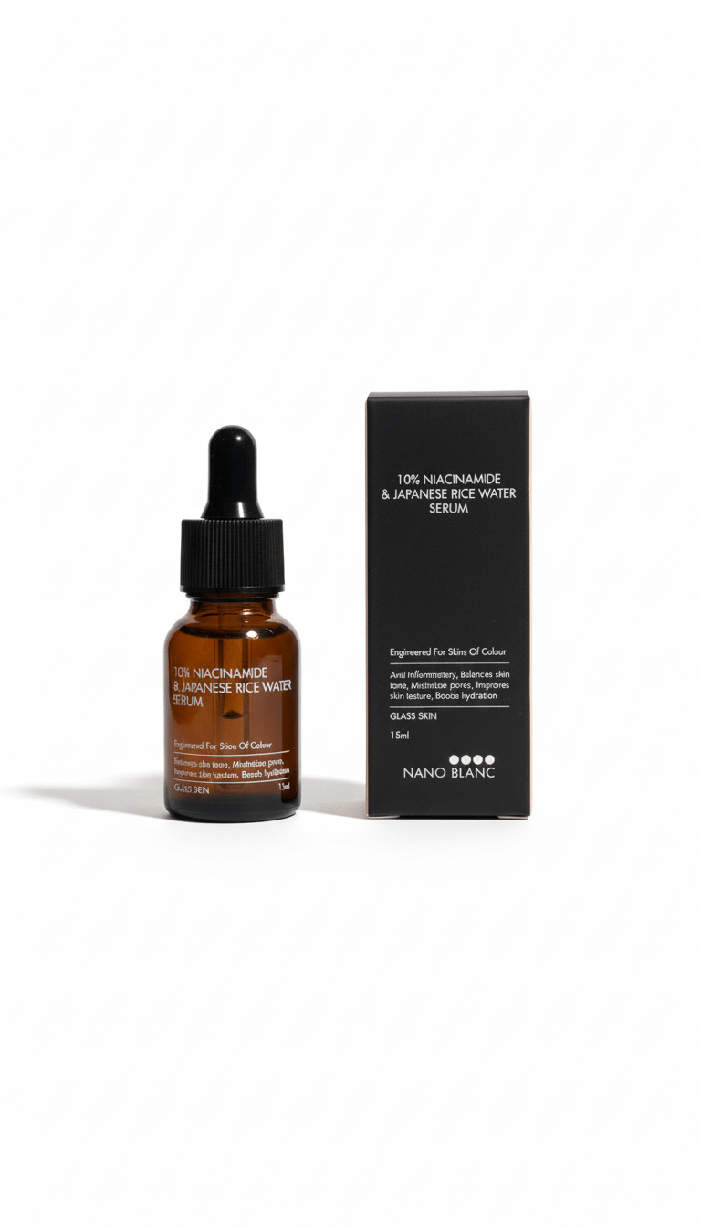 Nano Blanc 10% Niacinamide and Japanese Rice Water Serum (15ml) - ZMED SKIN