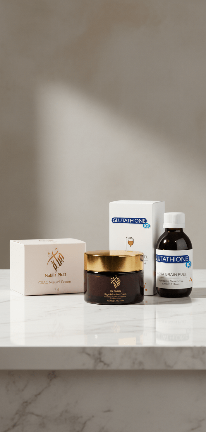 The Ultimate Skin Reset Bundle (Glutathione IQ Liquid + ORAC Cream) 1 Bottle Each - ZMED SKIN